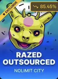 Razed Outsourced von Nolimit City in Razed Casino